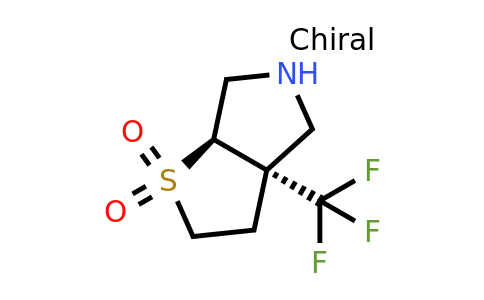 CAS 2155840-50-7 | rac-(3aR,6aR)-3a-(trifluoromethyl)-hexahydro-2H-1lambda6-thieno[2,3-c]pyrrole-1,1-dione