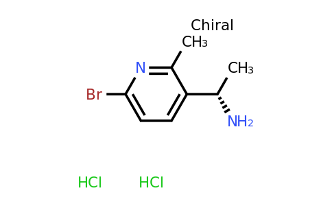 CAS 2155840-56-3 | (1S)-1-(6-bromo-2-methylpyridin-3-yl)ethan-1-amine dihydrochloride