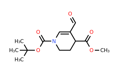 CAS 2155852-14-3 | 1-tert-butyl 4-methyl 5-formyl-1,2,3,4-tetrahydropyridine-1,4-dicarboxylate
