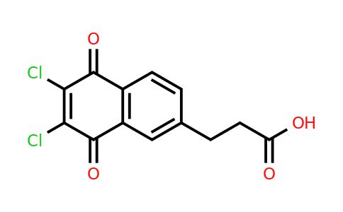 CAS 2155852-17-6 | 3-(6,7-dichloro-5,8-dioxo-5,8-dihydronaphthalen-2-yl)propanoic acid