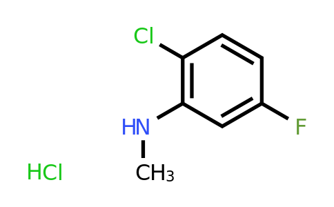 CAS 2155852-25-6 | 2-chloro-5-fluoro-N-methylaniline hydrochloride