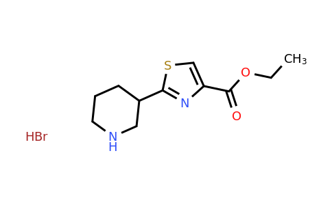 CAS 2155852-28-9 | ethyl 2-(piperidin-3-yl)-1,3-thiazole-4-carboxylate hydrobromide