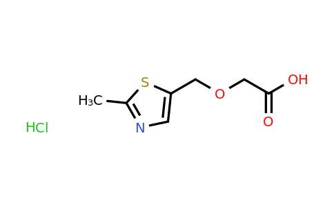 CAS 2155852-32-5 | 2-[(2-methyl-1,3-thiazol-5-yl)methoxy]acetic acid hydrochloride
