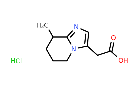 CAS 2155852-35-8 | 2-{8-methyl-5H,6H,7H,8H-imidazo[1,2-a]pyridin-3-yl}acetic acid hydrochloride