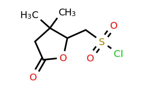 CAS 2155852-51-8 | (3,3-dimethyl-5-oxooxolan-2-yl)methanesulfonyl chloride