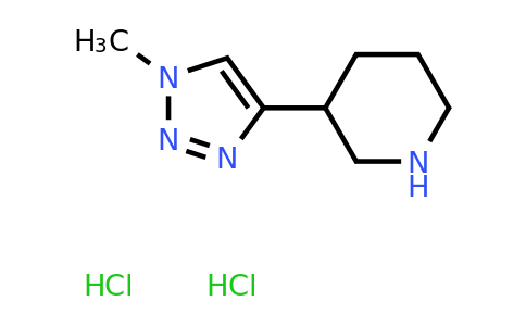 CAS 2155852-63-2 | 3-(1-methyl-1H-1,2,3-triazol-4-yl)piperidine dihydrochloride