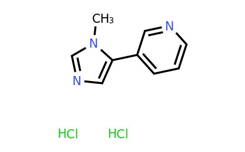 CAS 2155852-71-2 | 3-(1-methyl-1H-imidazol-5-yl)pyridine dihydrochloride