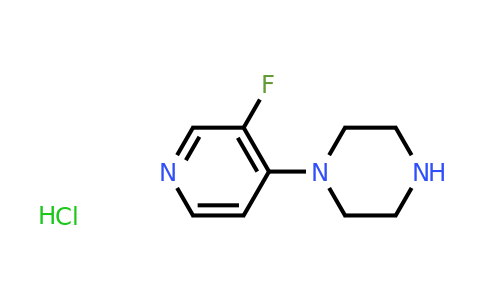 CAS 2155852-73-4 | 1-(3-fluoropyridin-4-yl)piperazine hydrochloride
