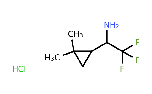 CAS 2155852-80-3 | 1-(2,2-dimethylcyclopropyl)-2,2,2-trifluoroethan-1-amine hydrochloride