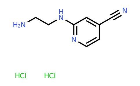 CAS 2155852-89-2 | 2-[(2-aminoethyl)amino]pyridine-4-carbonitrile dihydrochloride