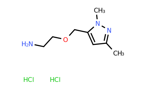 CAS 2155852-99-4 | 2-[(1,3-dimethyl-1H-pyrazol-5-yl)methoxy]ethan-1-amine dihydrochloride