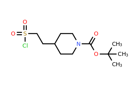 CAS 2155853-00-0 | tert-butyl 4-[2-(chlorosulfonyl)ethyl]piperidine-1-carboxylate