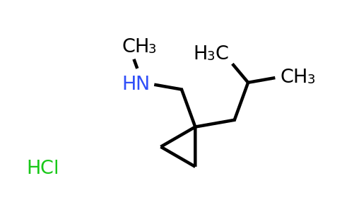 CAS 2155853-05-5 | methyl({[1-(2-methylpropyl)cyclopropyl]methyl})amine hydrochloride