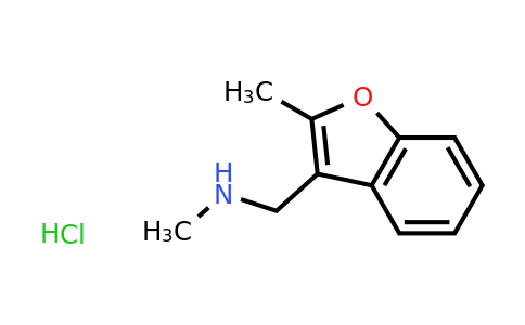 CAS 2155853-12-4 | methyl[(2-methyl-1-benzofuran-3-yl)methyl]amine hydrochloride