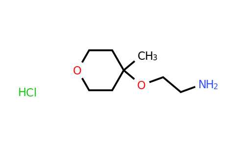 CAS 2155854-85-4 | 2-[(4-methyloxan-4-yl)oxy]ethan-1-amine hydrochloride