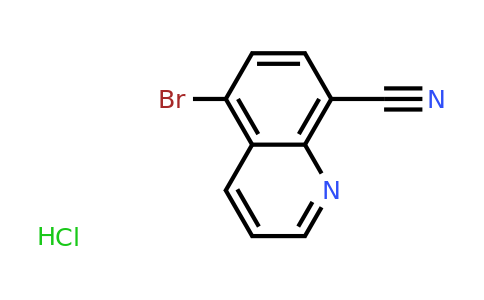 CAS 2155855-06-2 | 5-Bromoquinoline-8-carbonitrile hydrochloride