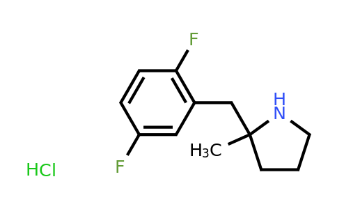 CAS 2155855-07-3 | 2-[(2,5-difluorophenyl)methyl]-2-methylpyrrolidine hydrochloride