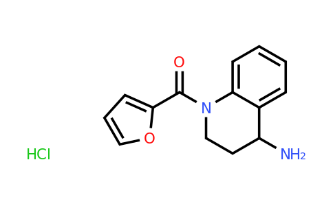 CAS 2155855-10-8 | 1-(furan-2-carbonyl)-1,2,3,4-tetrahydroquinolin-4-amine hydrochloride