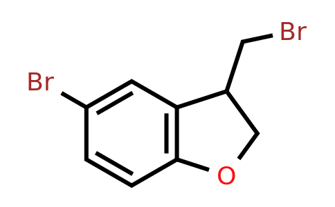CAS 2155855-22-2 | 5-bromo-3-(bromomethyl)-2,3-dihydro-1-benzofuran