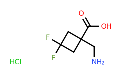 CAS 2155855-29-9 | 1-(aminomethyl)-3,3-difluorocyclobutane-1-carboxylic acid hydrochloride
