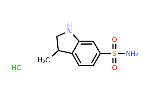 CAS 2155855-42-6 | 3-methyl-2,3-dihydro-1H-indole-6-sulfonamide hydrochloride