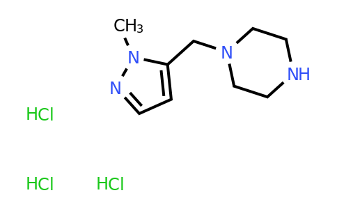 CAS 2155855-46-0 | 1-[(1-methyl-1H-pyrazol-5-yl)methyl]piperazine trihydrochloride