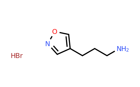 CAS 2155855-50-6 | 3-(1,2-oxazol-4-yl)propan-1-amine hydrobromide