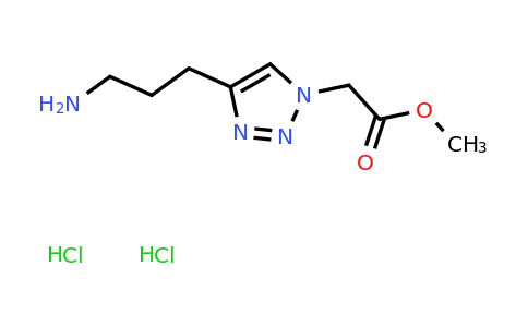 CAS 2155855-55-1 | methyl 2-[4-(3-aminopropyl)-1H-1,2,3-triazol-1-yl]acetate dihydrochloride