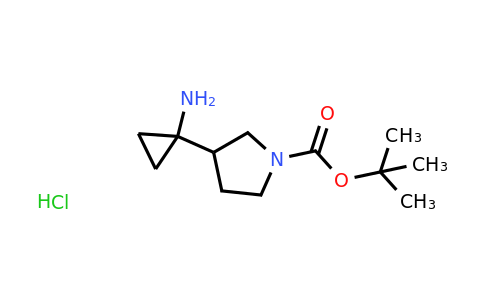 CAS 2155855-57-3 | tert-butyl 3-(1-aminocyclopropyl)pyrrolidine-1-carboxylate hydrochloride
