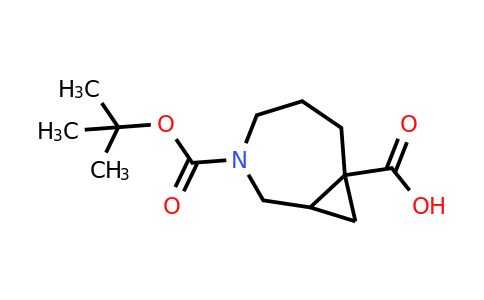 CAS 2155855-70-0 | 3-[(tert-butoxy)carbonyl]-3-azabicyclo[5.1.0]octane-7-carboxylic acid