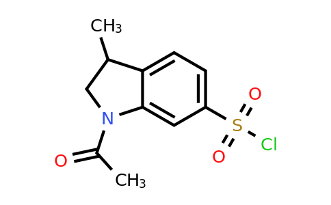 CAS 2155855-72-2 | 1-acetyl-3-methyl-2,3-dihydro-1H-indole-6-sulfonyl chloride