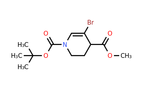 CAS 2155855-84-6 | 1-tert-butyl 4-methyl 5-bromo-1,2,3,4-tetrahydropyridine-1,4-dicarboxylate