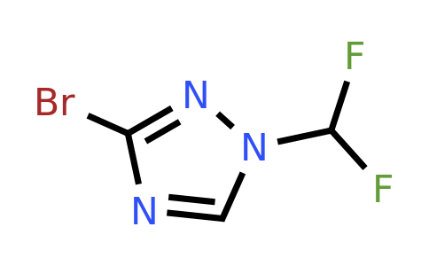 CAS 2155855-86-8 | 3-bromo-1-(difluoromethyl)-1H-1,2,4-triazole