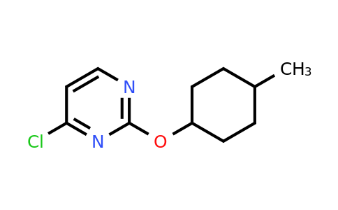 CAS 2155856-24-7 | 4-chloro-2-[(4-methylcyclohexyl)oxy]pyrimidine