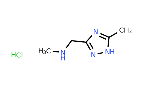 CAS 2155856-27-0 | methyl[(5-methyl-1H-1,2,4-triazol-3-yl)methyl]amine hydrochloride