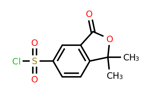 CAS 2155856-29-2 | 1,1-dimethyl-3-oxo-1,3-dihydro-2-benzofuran-5-sulfonyl chloride