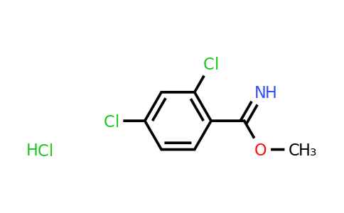 CAS 2155856-51-0 | methyl 2,4-dichlorobenzene-1-carboximidate hydrochloride