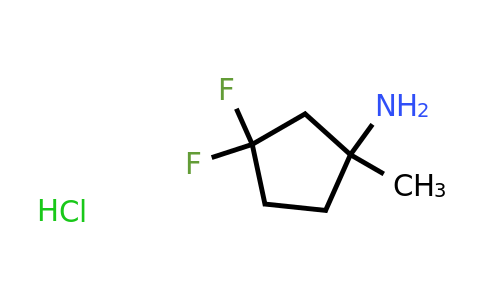 CAS 2155856-54-3 | 3,3-difluoro-1-methylcyclopentan-1-amine hydrochloride