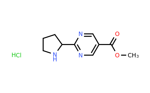 CAS 2155856-62-3 | methyl 2-(pyrrolidin-2-yl)pyrimidine-5-carboxylate hydrochloride