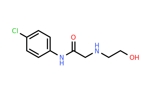 CAS 215649-69-7 | N-(4-Chloro-phenyl)-2-(2-hydroxy-ethylamino)-acetamide