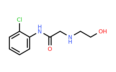 CAS 215649-71-1 | N-(2-Chlorophenyl)-2-((2-hydroxyethyl)amino)acetamide