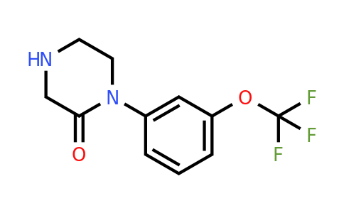 CAS 215649-79-9 | 1-(3-Trifluoromethoxy-phenyl)-piperazin-2-one