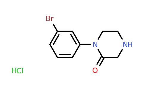CAS 215649-81-3 | 1-(3-Bromo-phenyl)-piperazin-2-one hydrochloride
