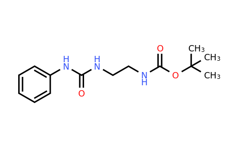 CAS 215654-49-2 | tert-Butyl (2-(3-phenylureido)ethyl)carbamate