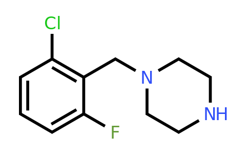 CAS 215655-20-2 | 1-[(2-chloro-6-fluorophenyl)methyl]piperazine