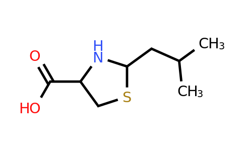 CAS 215669-71-9 | 2-(2-methylpropyl)-1,3-thiazolidine-4-carboxylic acid