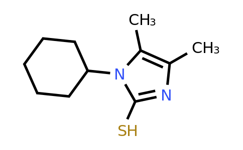 CAS 215675-51-7 | 1-cyclohexyl-4,5-dimethyl-1H-imidazole-2-thiol