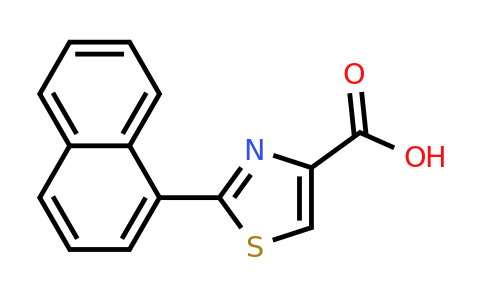 CAS 215712-28-0 | 2-(naphthalen-1-yl)-1,3-thiazole-4-carboxylic acid
