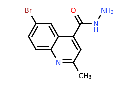 CAS 215778-63-5 | 6-Bromo-2-methylquinoline-4-carbohydrazide