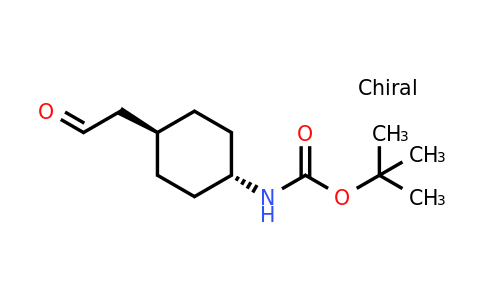 CAS 215790-29-7 | tert-Butyl trans-4-(2-oxoethyl)cyclohexylcarbamate